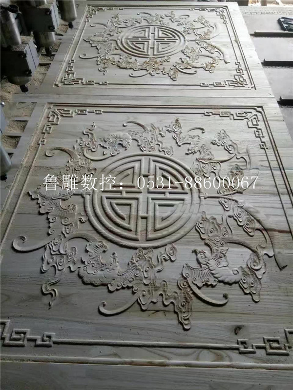 實(shí)木雕刻機(jī)雕刻樣品圖